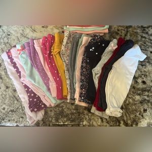Baby girl pants! Carters, Gerber, Old Navy- size 3 months